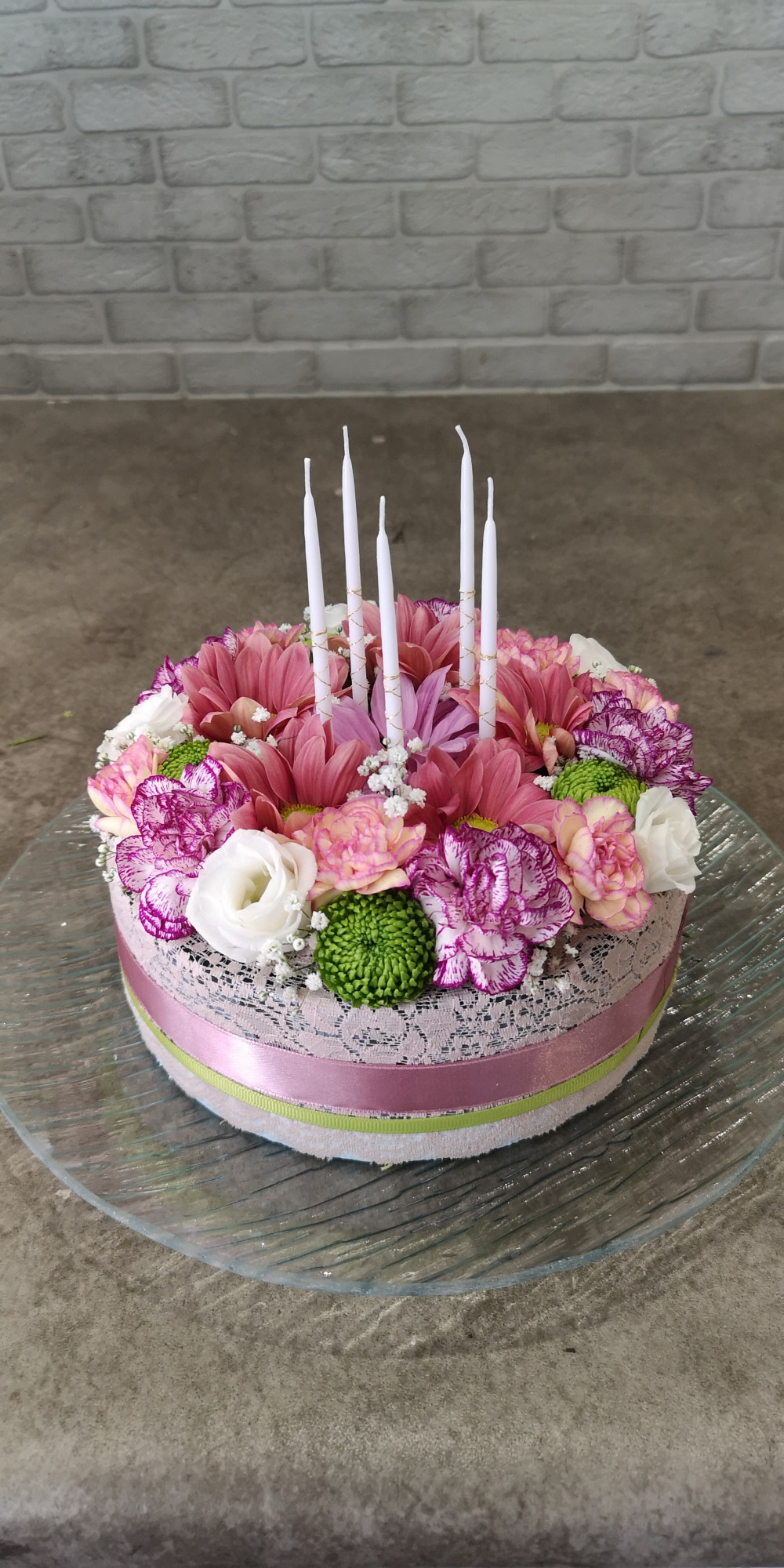 Birthday Cake — Flower Fantasy | centenariocat.upeu.edu.pe