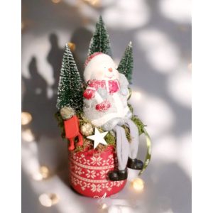 Mug Christmas Decoration - Snowman